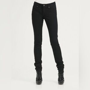 NWT Burberry Brit Kensington Slim Black Jeans